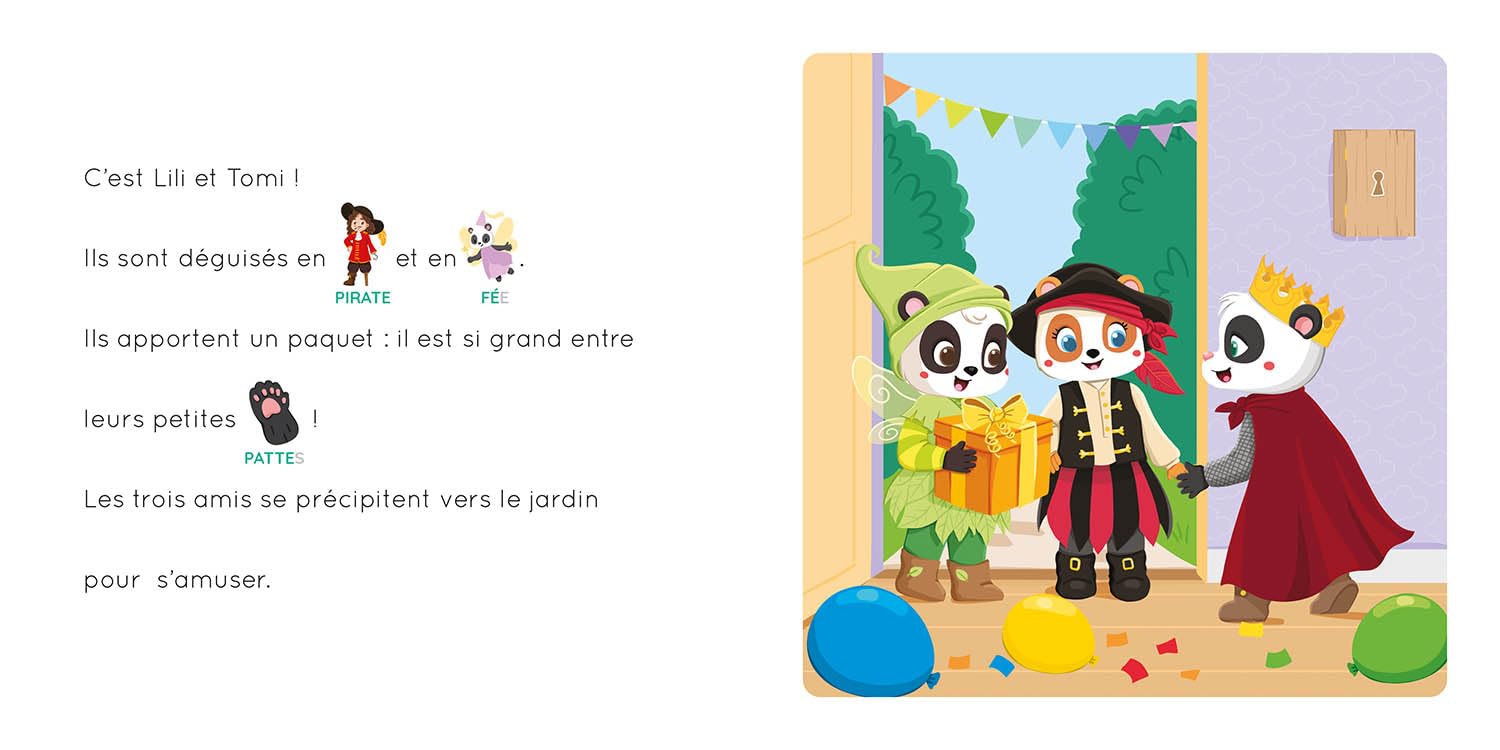 Le goûter d'anniversaire - L'école des pandas Livres OLF