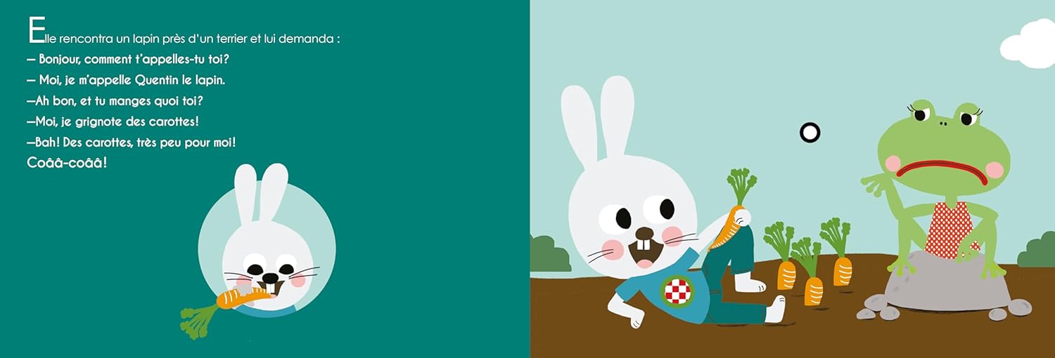 La grenouille à grande bouche - histoires à écouter et à toucher Livres Dilisco - OLF