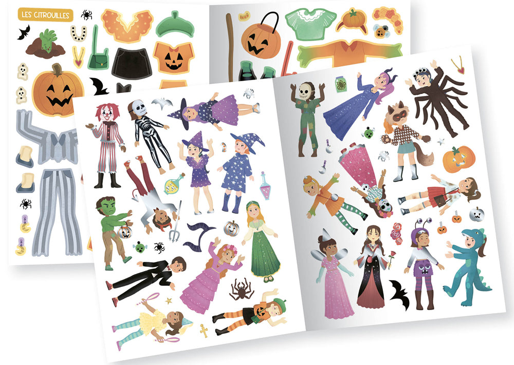 Halloween - 500 autocollants créatifs Cahiers de jeux olf