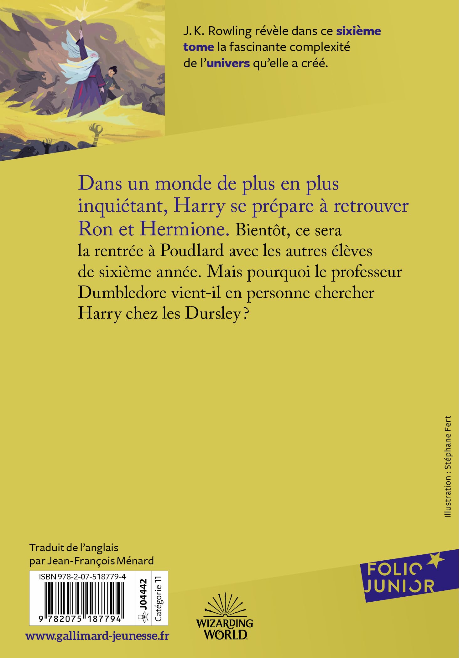 Harry Potter et le prince de Sang-Mêlé - T6 Livres La family shop