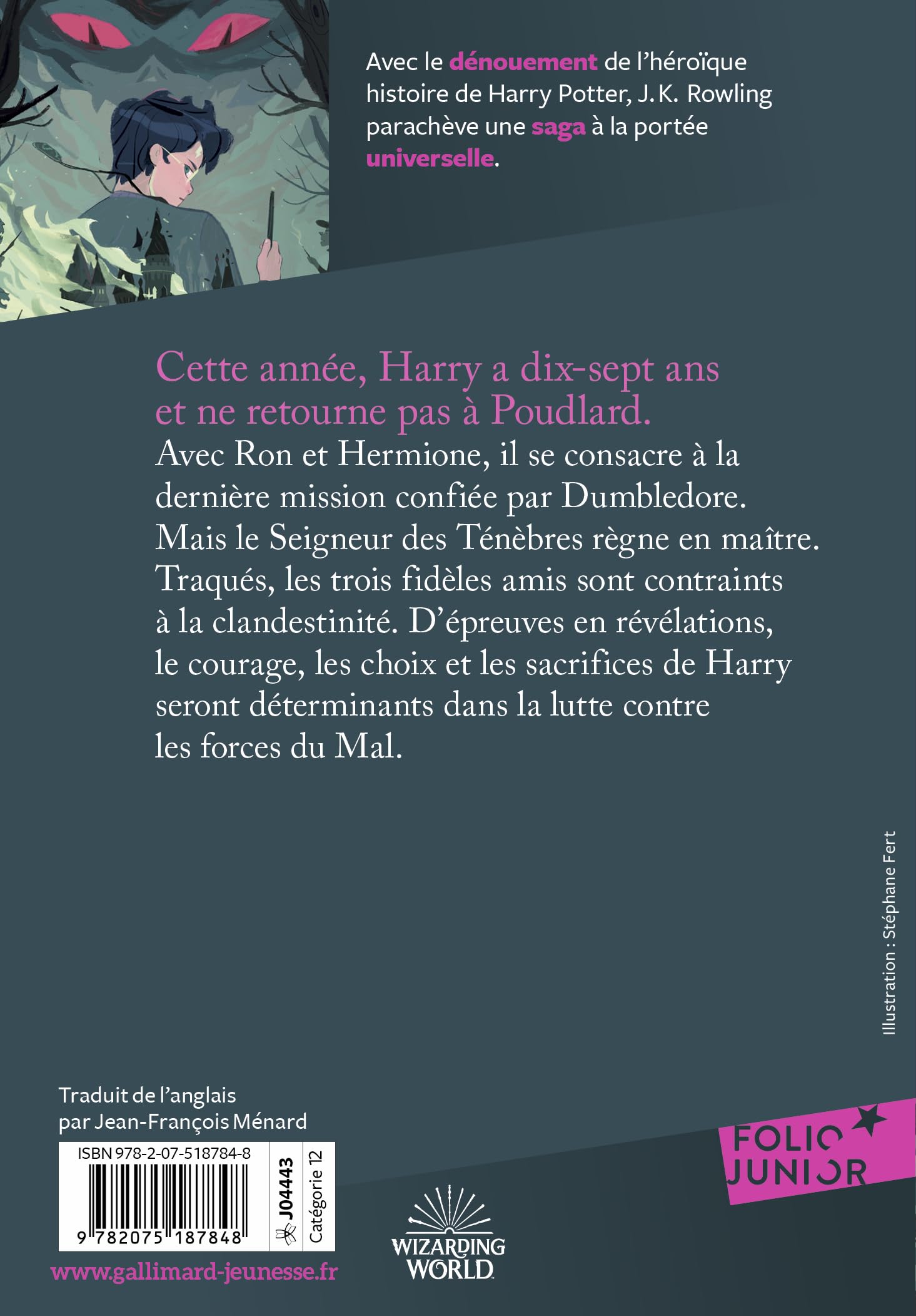 Harry Potter et les reliques de la mort - T7 Livres La family shop