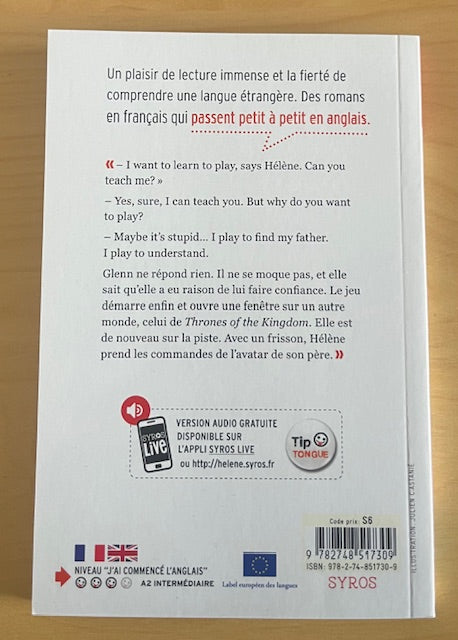 A2 - 8-9P - Hélène et les Disappearing Gamers. Texte en français et anglais Livres OLF