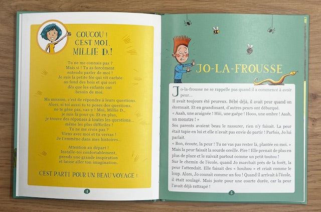 Mes histoires d'émotions avec Millie D. Livres OLF