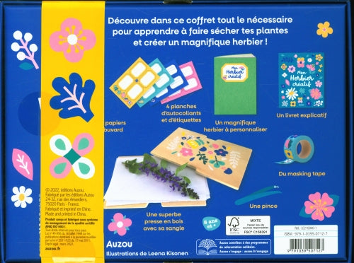 Mon herbier créatif ! Dès 6 ans Jeux & loisirs créatifs OLF