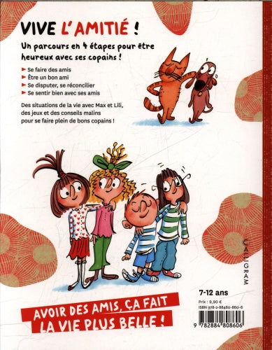 Heureux en amitié avec Max et Lili - Carnet d’activités