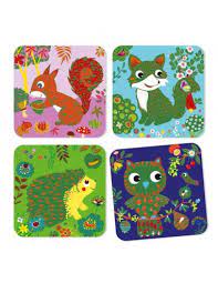 Cartes à gratter: les animaux de Suisse Jeux & loisirs créatifs La family shop