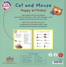 Cat And Mouse; Happy birthday - Niveau 3 - J'apprends l'Anglais avec Cat And Mouse Livres servidis