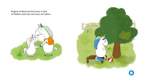 Mes émotions: Gaston la licorne - Je suis triste - livre sonore Livres La Family Shop