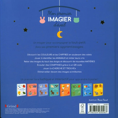 Mon premier imagier d'éveil - Livre pour tout-petit à flaps (volets à soulever) Livres OLF