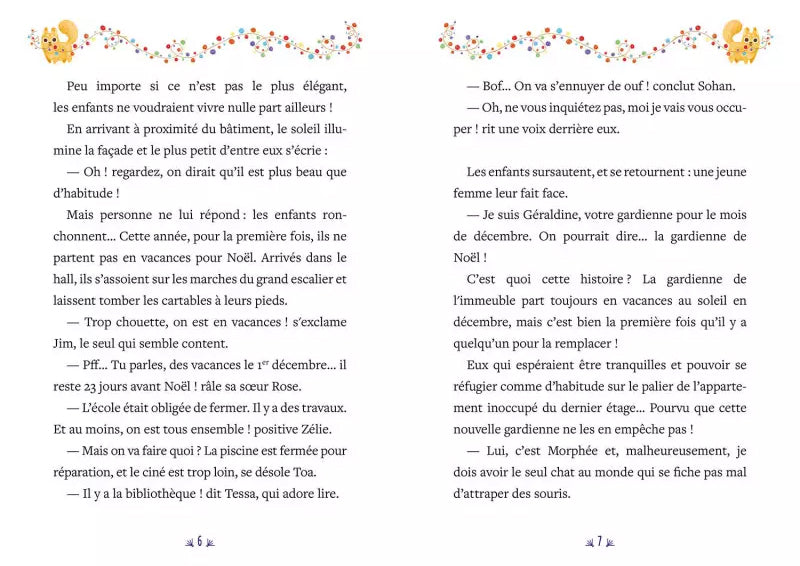 L'immeuble enchanté - Mon roman de l'Avent Livres OLF