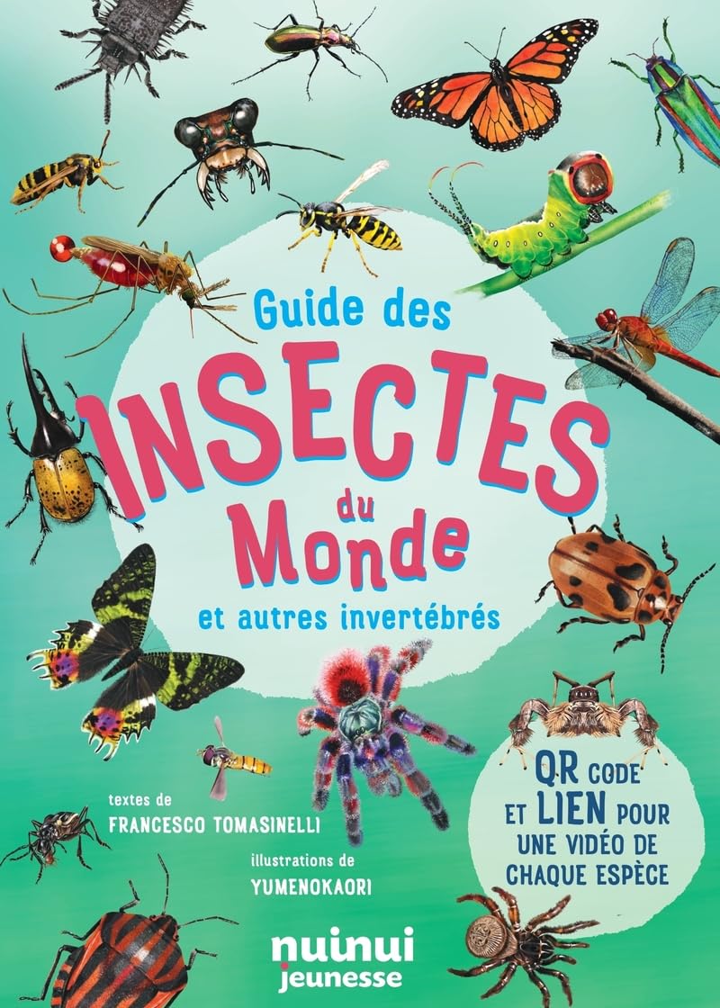 Guide des insectes du monde et autres invertébrés Livres OLF
