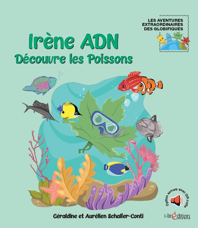Irène ADN découvre les poissons Livres OLF