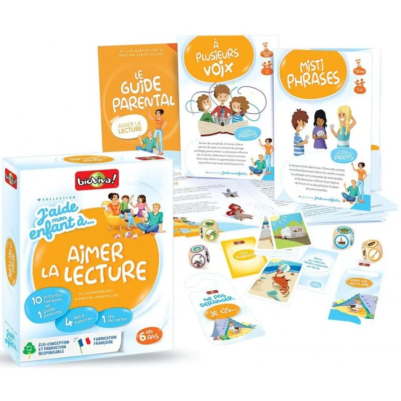 J'aide mon enfant à aimer la lecture Jeux & loisirs créatifs Swissgames