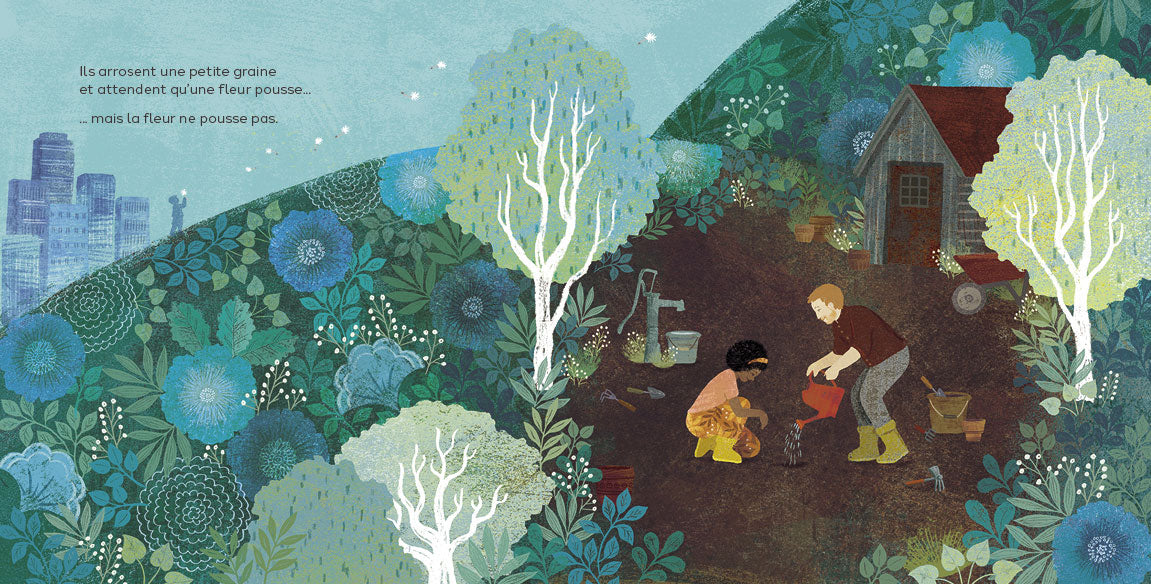 Jardin d'hiver - tout-petits - Livre enfant sur la conception par PMA Livres Servidis