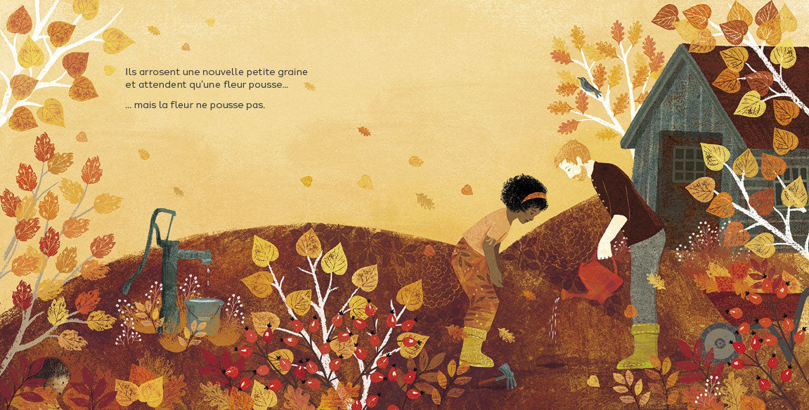 Jardin d'hiver - tout-petits - Livre enfant sur la conception par PMA Livres Servidis