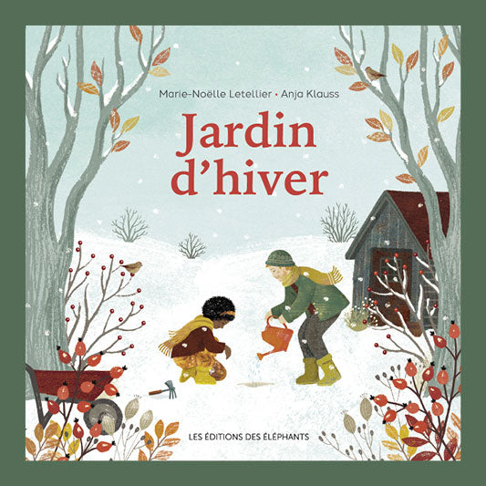 Jardin d'hiver - tout-petits - Livre enfant sur la conception par PMA Livres Servidis