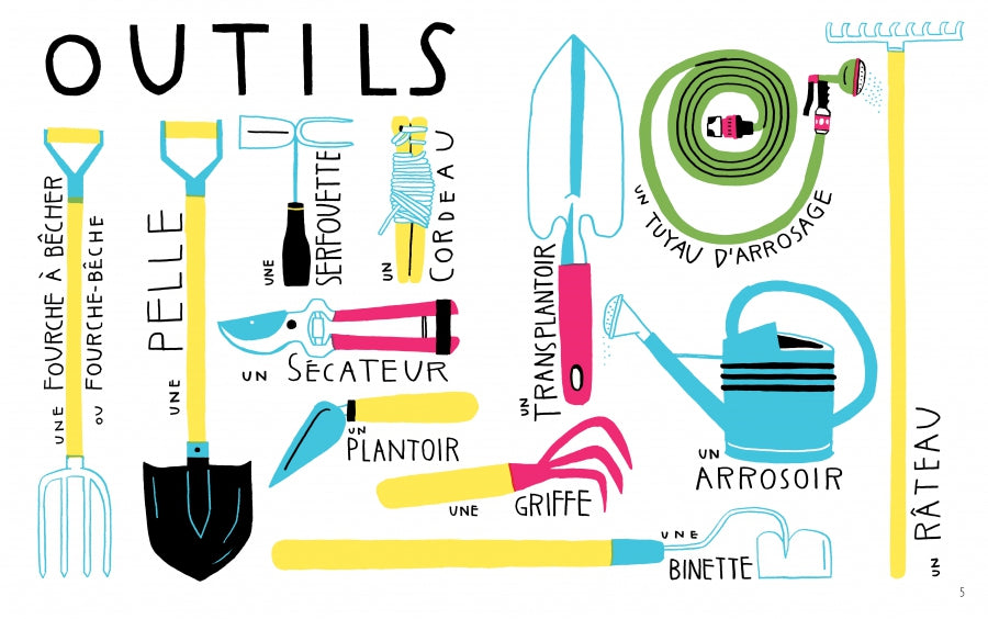 Le grand livre de jardinage des enfants Livres OLF