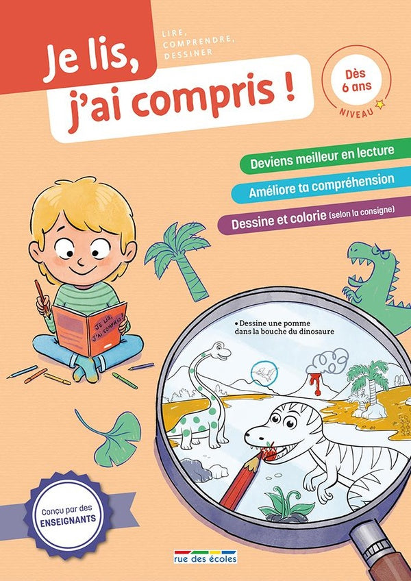 Dès 6 ans - je lis, j'ai compris - 3e-4e harmos - n1