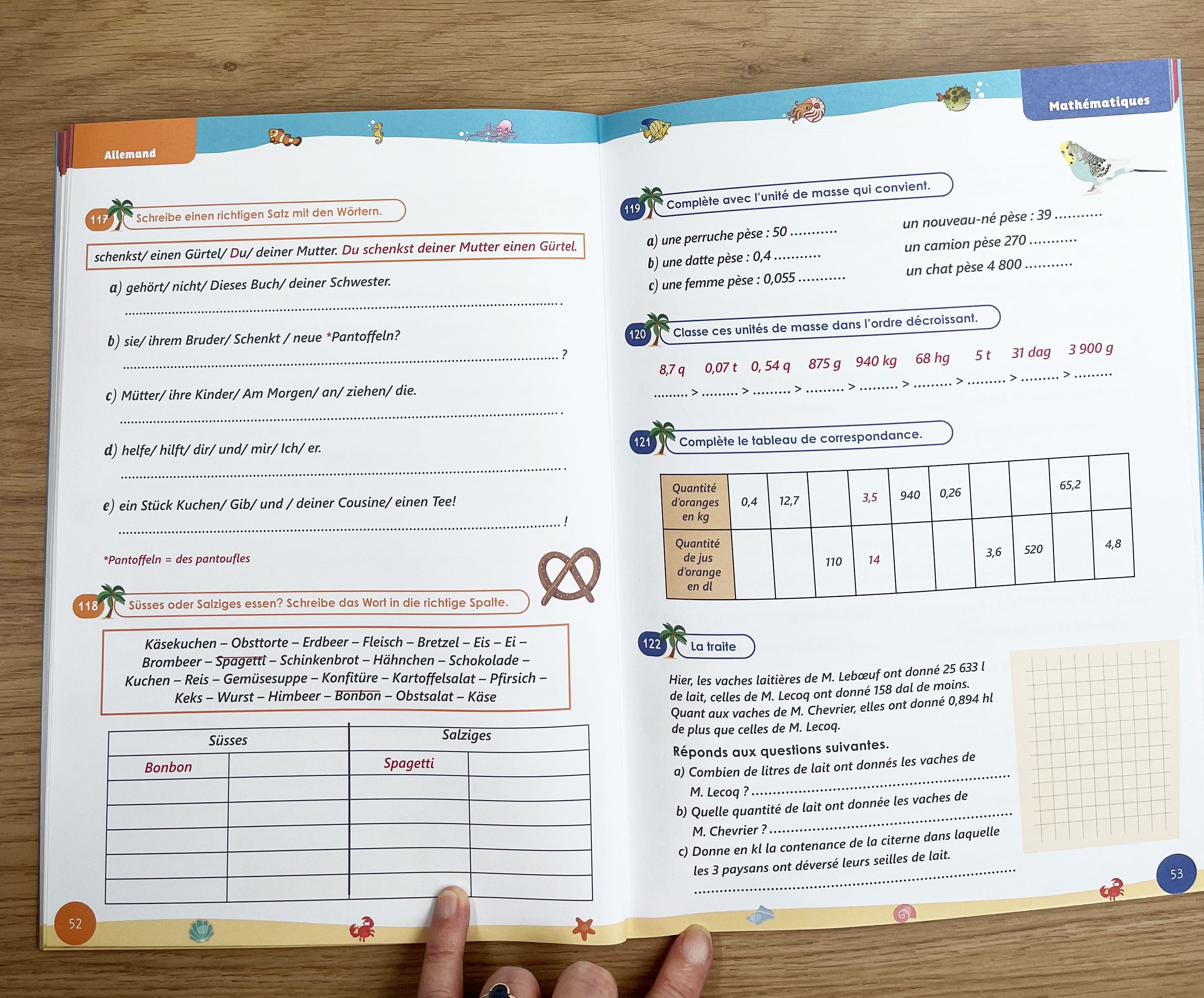 8ème HarmoS - Je progresse en vacances - Maths, français, allemand et anglais Cahiers de vacances OLF