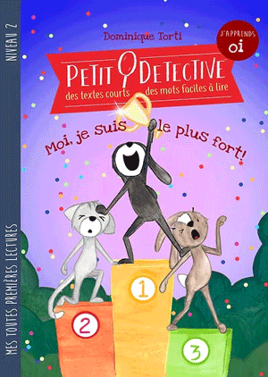 Pack de lectures faciles - Niveau 2 - Petit Détective - 2p et 3P - oi-ou-qu