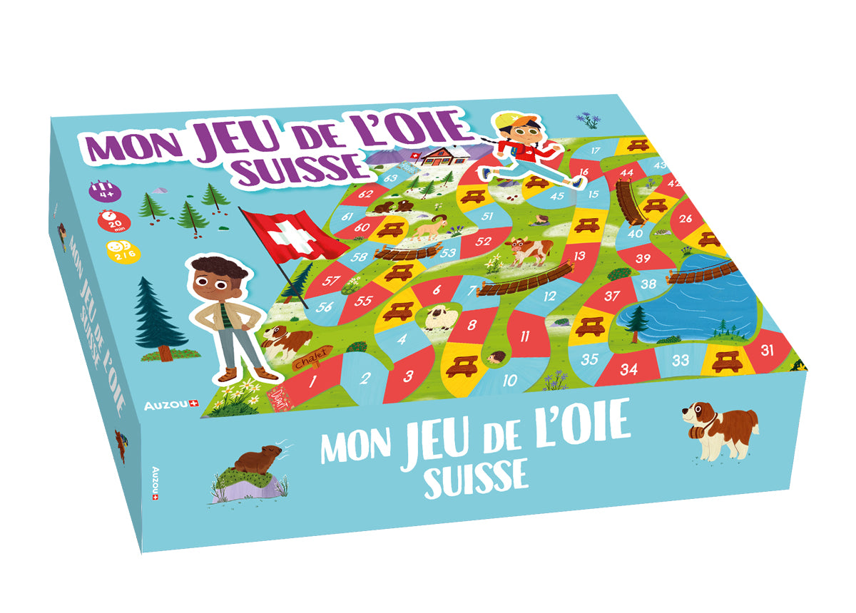 Mon jeu de l'oie suisse - Nouvelle édition 2024 ! Jeux & loisirs créatifs OLF