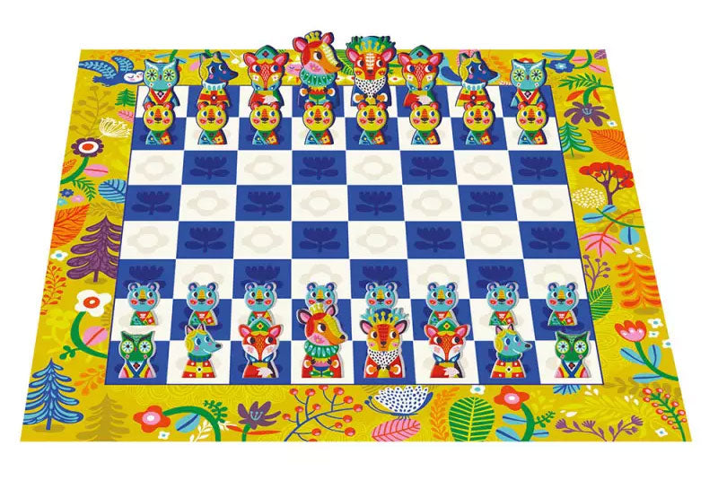 Jeu d'échecs au coeur de la forêt - Dès 5 ans Jeux & loisirs créatifs La family shop