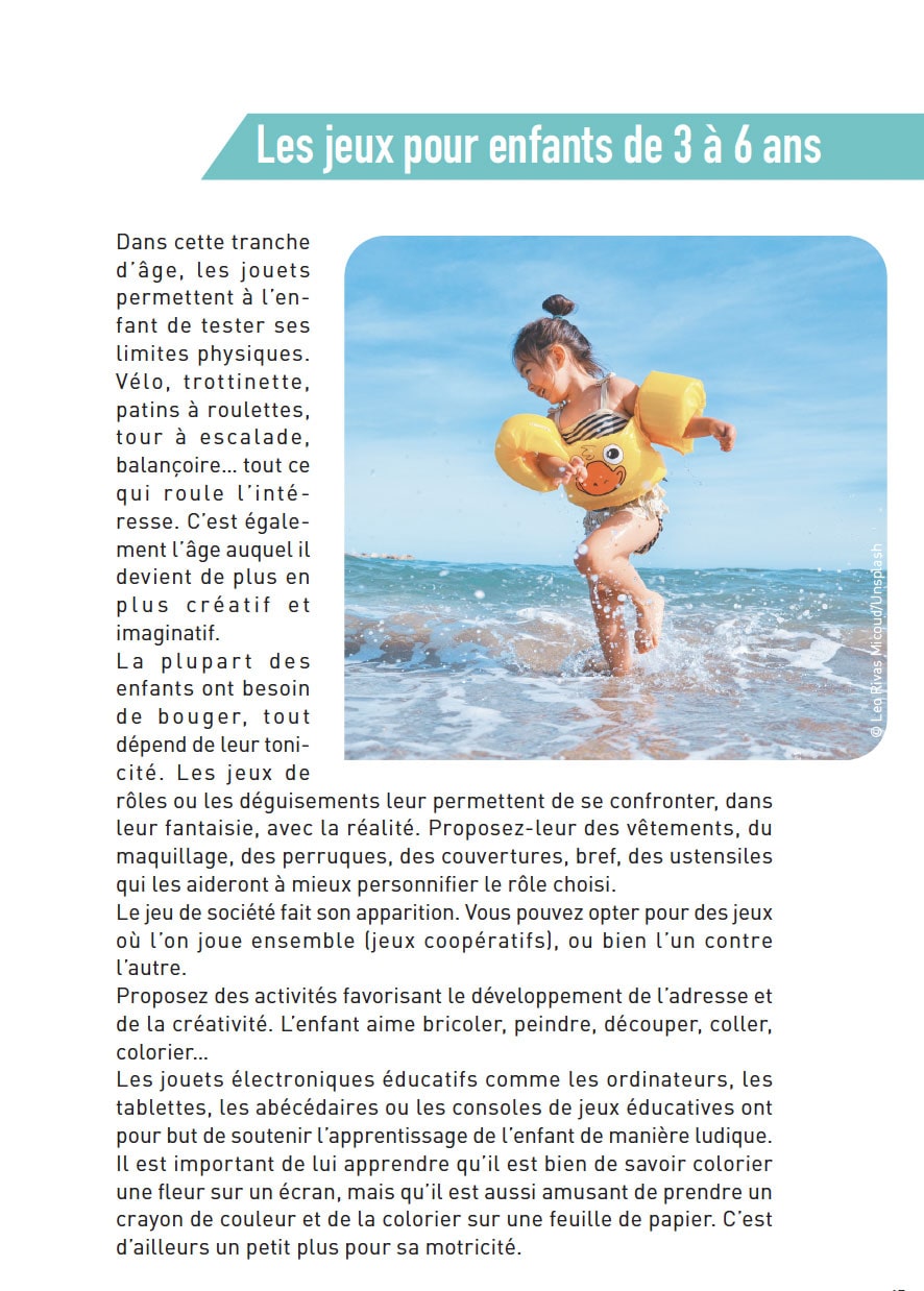 Du jeu au je - Quels jeux pour accompagner le développement de votre enfant? Livres La Family Shop