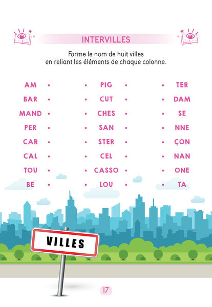 Cahier de jeux : carnet de jeux de logique dès 7-9 ans - 3-4P Cahiers de jeux olf