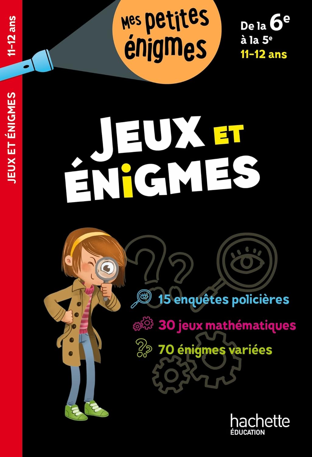 Jeux et énigmes - 11-12 ans livres OLF