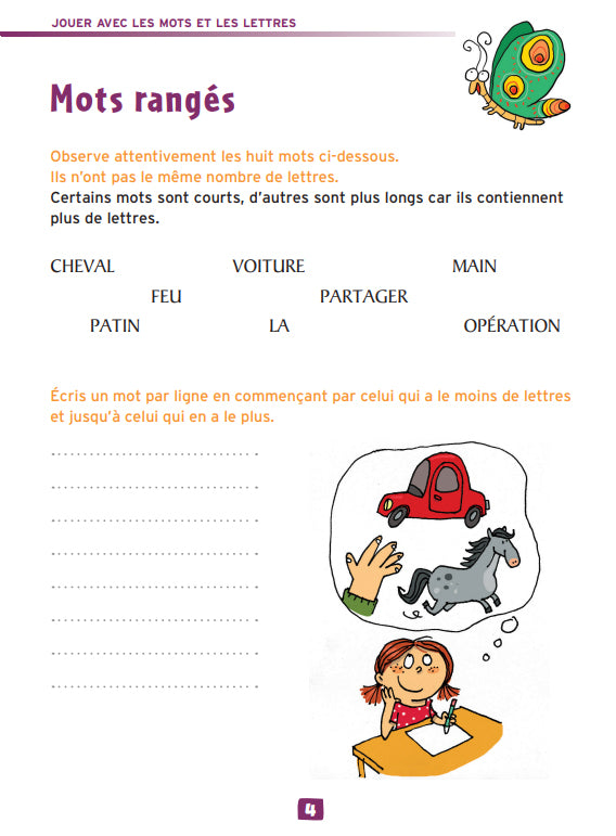 Cahier de jeux: des jeux pour mieux lire - 8-10 ans - 4-6P Cahiers de jeux OLF