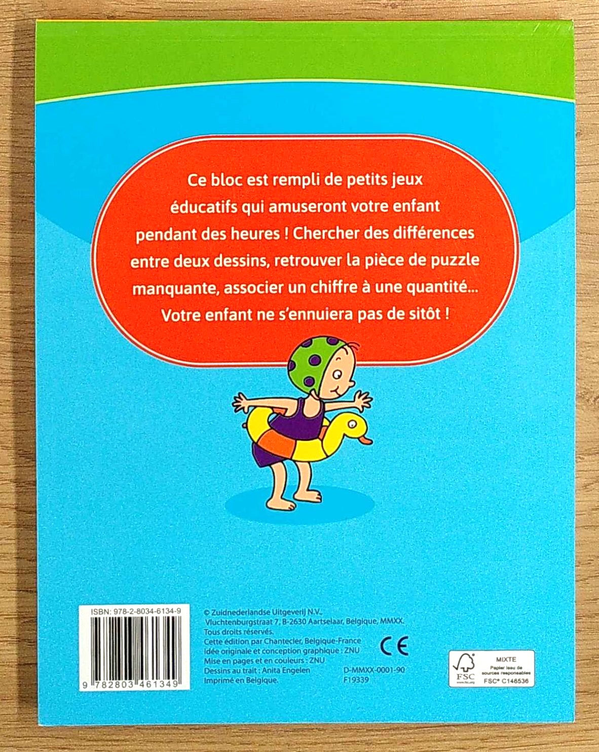 Jeux malins superamusants - 4-6 ans Cahiers de jeux La family shop