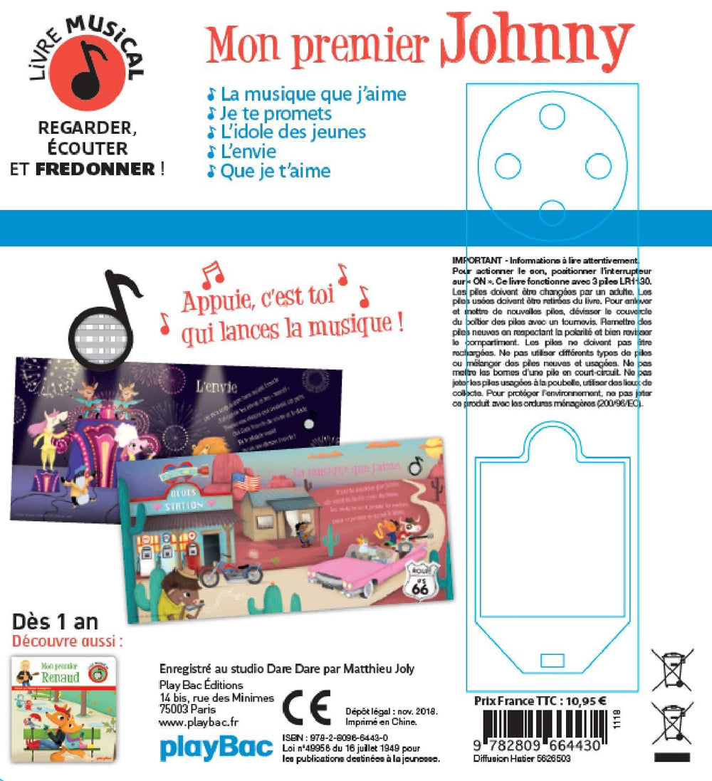 Mon livre musical - Beethoven Livres La family shop