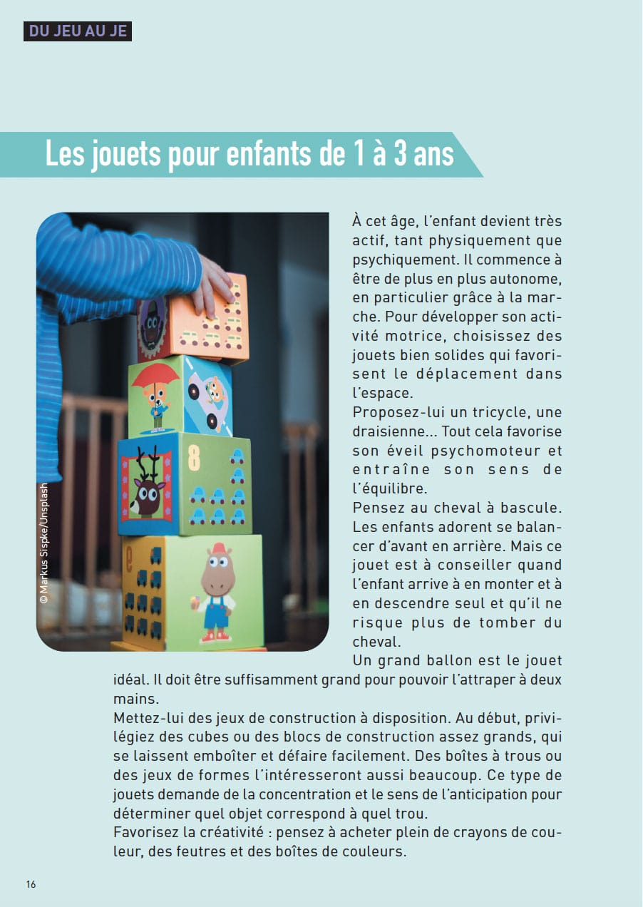 Du jeu au je - Quels jeux pour accompagner le développement de votre enfant? Livres La Family Shop