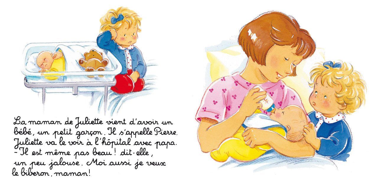 Juliette a un petit frère Livres OLF