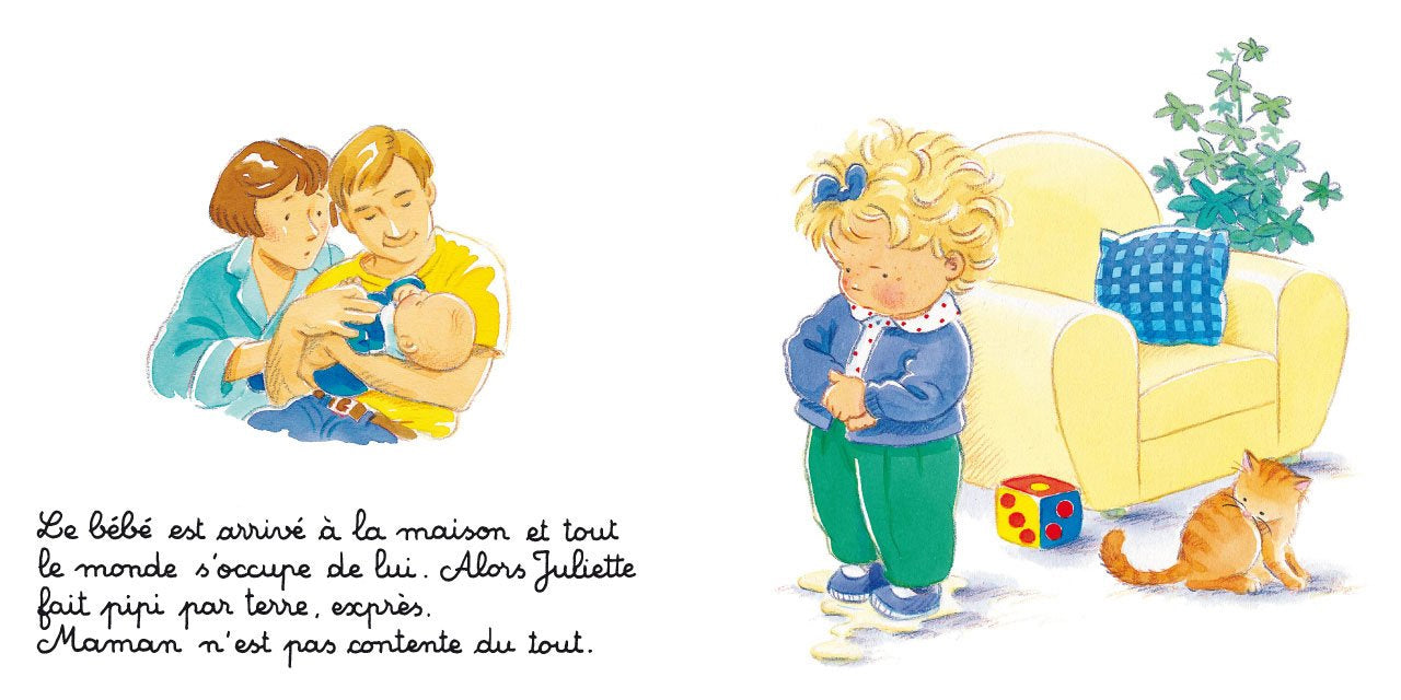 Juliette a un petit frère Livres OLF