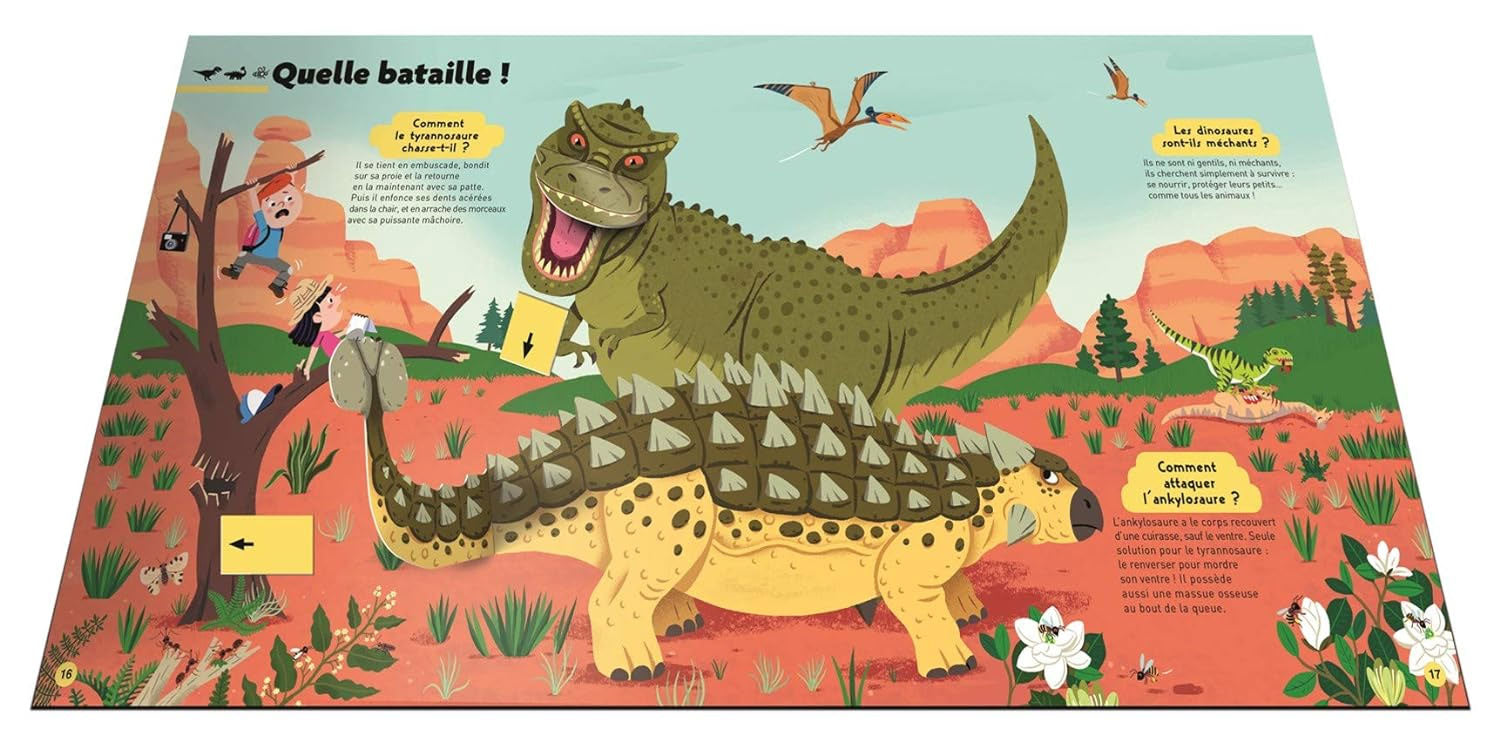 Le kididoc des dinosaures Livres OLF