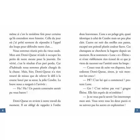 L’appel des Loups - Tome 2 - Le clan des Sangrenuit - Dès 7 ans Livres OLF