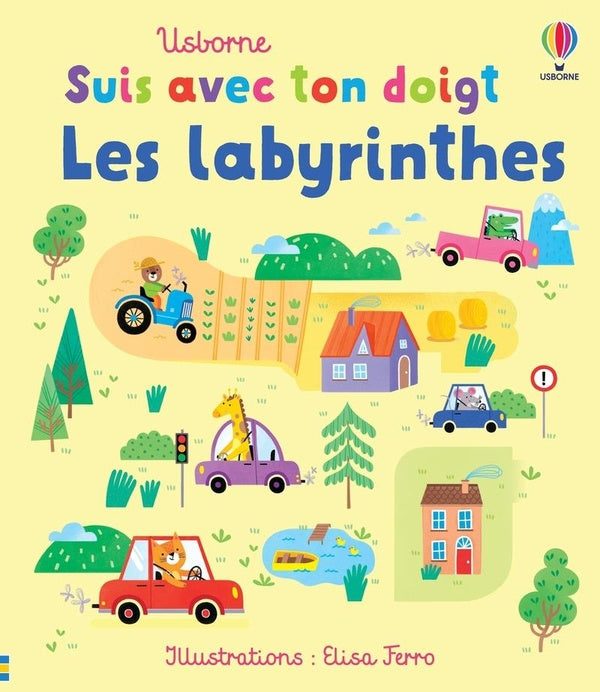 Les labyrinthes - Suis avec ton doigt Livres OLF