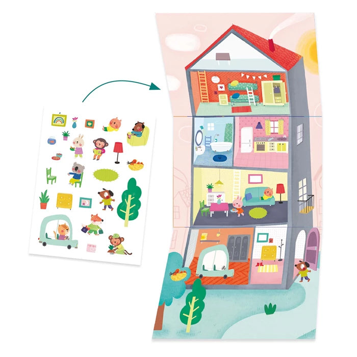 Coffret activités créatives sur les animaux - 3-6 ans