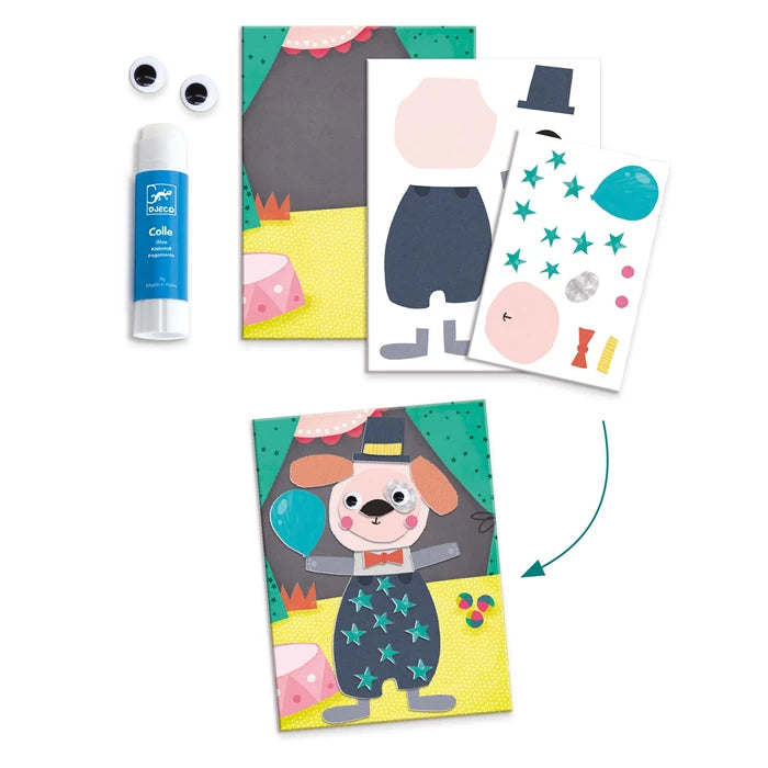 Coffret activités créatives sur les animaux - 3-6 ans