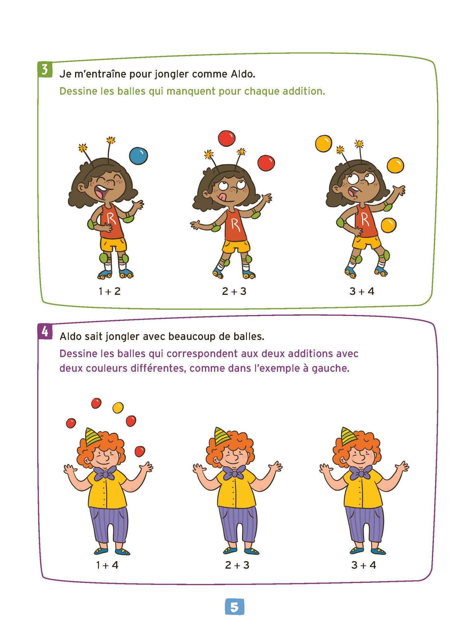 Cahier de jeux : des jeux pour apprendre les tables d'addition - 3-4ème Cahiers de jeux OLF