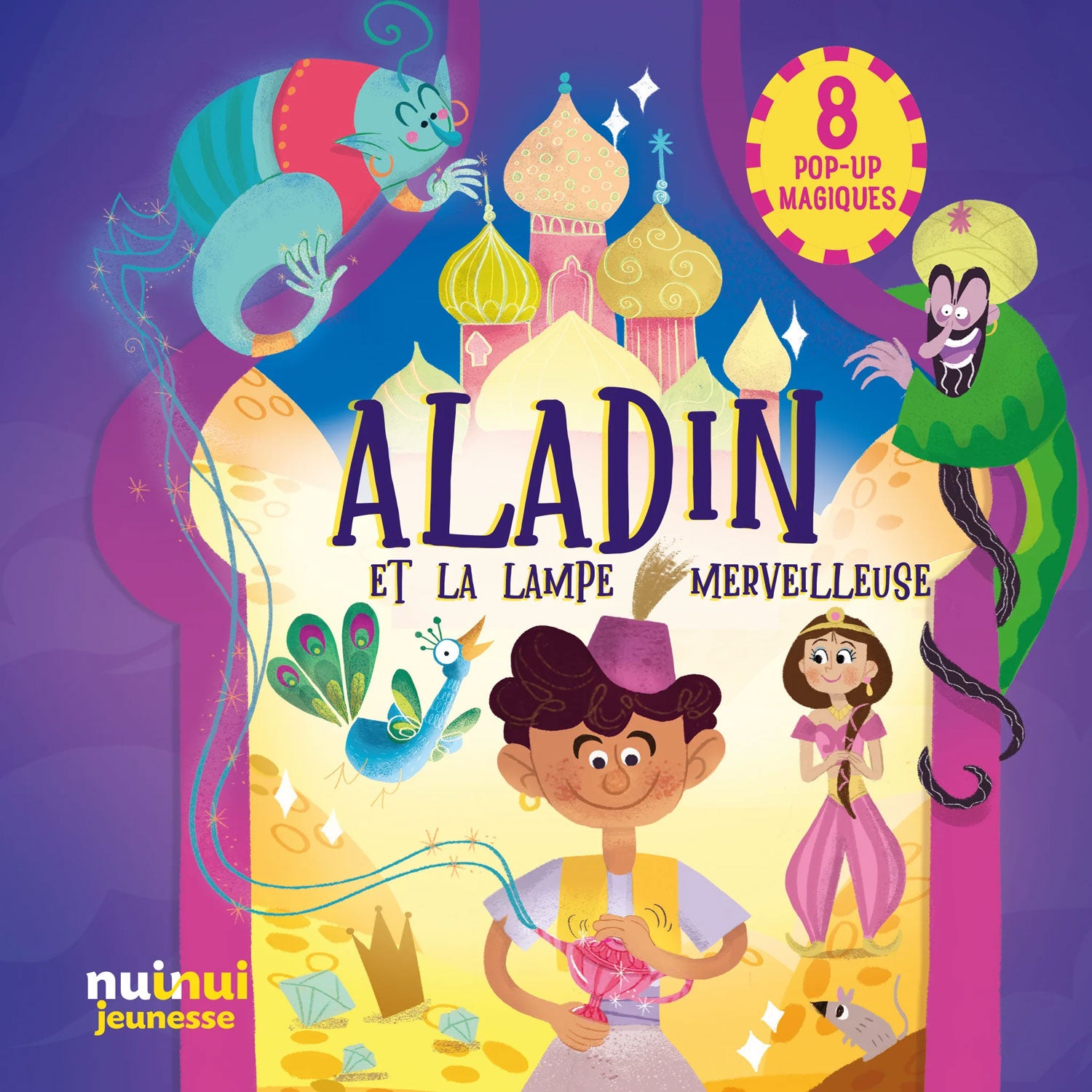 Conte Aladin et la lampe merveilleuse - Pop-Up - Mesure, patience et avidité Livres La family shop