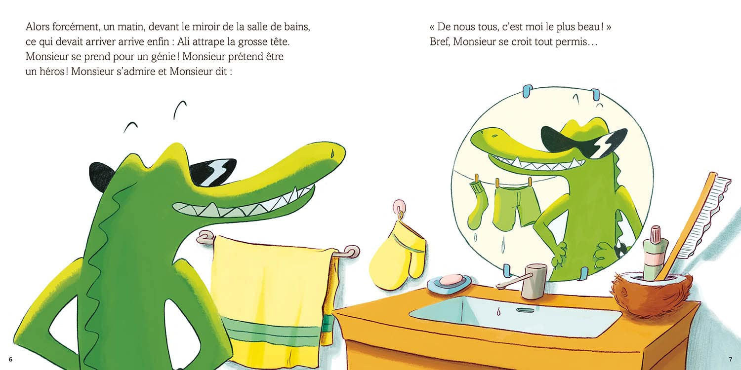 Ali Gatore se prend pour le roi - Livre enfant sur les caprices Livres OLF