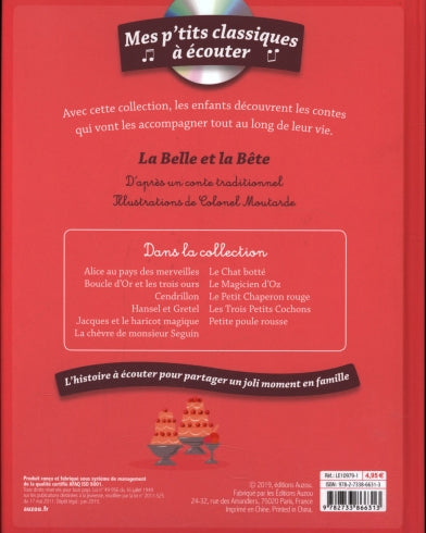 La Belle et la Bête Livres OLF