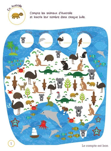 Mon super bloc de jeux et d'activités Cahiers de jeux OLF