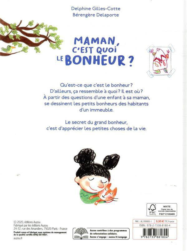 Maman c'est quoi le bonheur ? Livres OLF