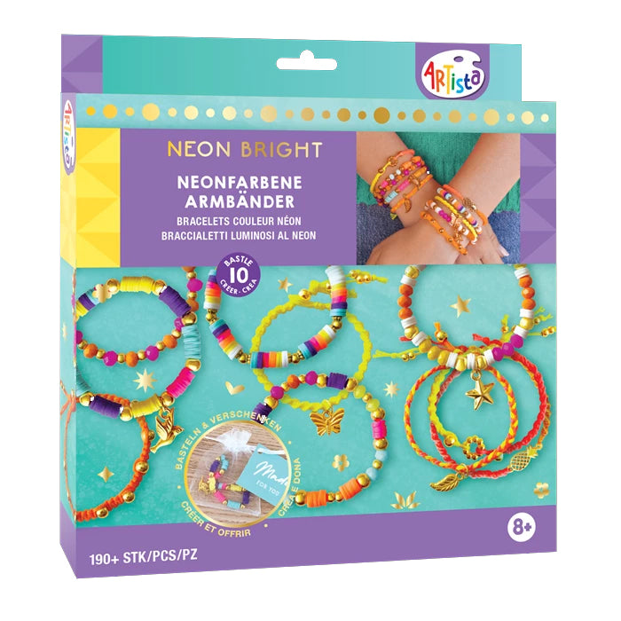 Mes jolis bracelets Néon à fabriquer - DIY Bijouterie