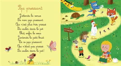 Mes premières chansons sur le pot, livre sonore à écouter Livres OLF - 2024