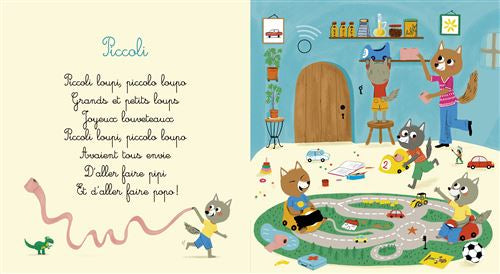 Mes premières chansons sur le pot, livre sonore à écouter Livres La family shop