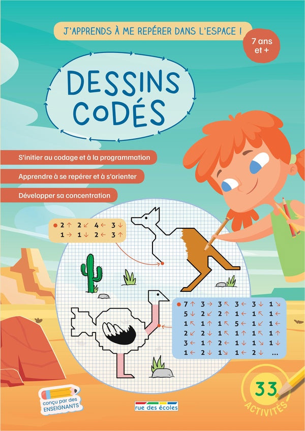 Dessins codés dès 7 ans